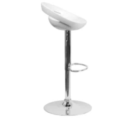 Kitchen / Bar Stool Chair - White