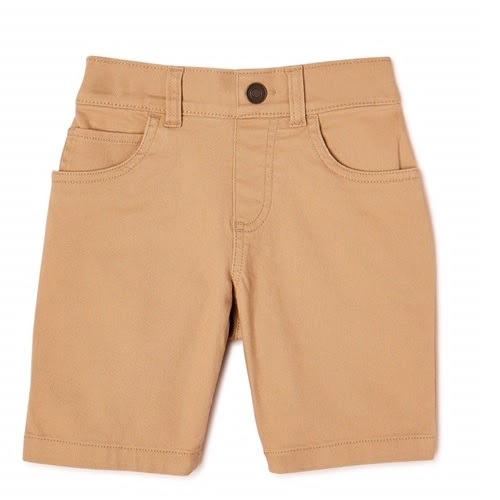 365 Kids Boys Twill 5 Pocket Shorts &ndash; Carton Brown