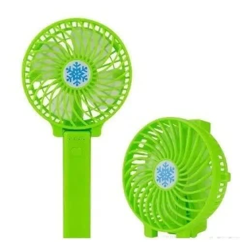 Foldable Rechargeable Mini Handy Fan - Green