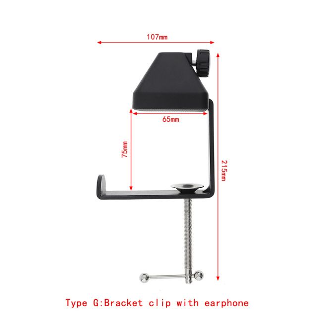Microphone Boom Arm Stand Heavy Duty Cantilever Bracket