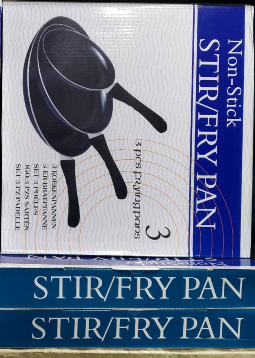 3 PIECES NON-STICK FRYING PAN