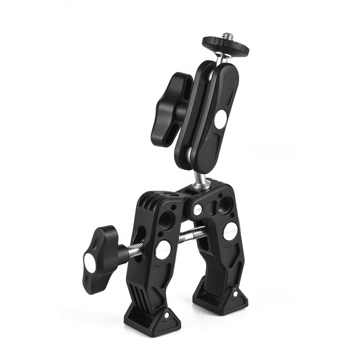 Multi-functional Super Clamp Aluminum Alloy With Dual 360&deg;