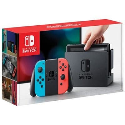 Switch with Neon Blue & Neon Red Joy-Con