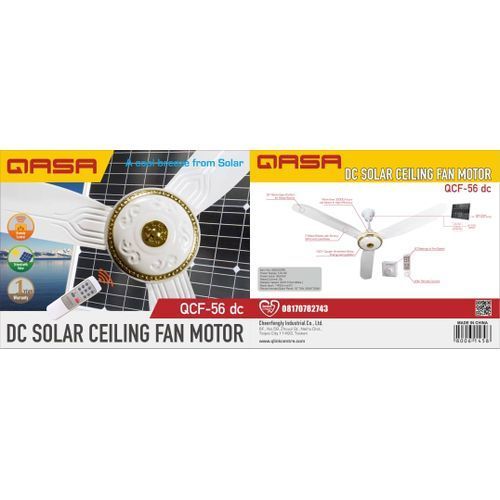 Solar Ceiling Fan AC/DC
