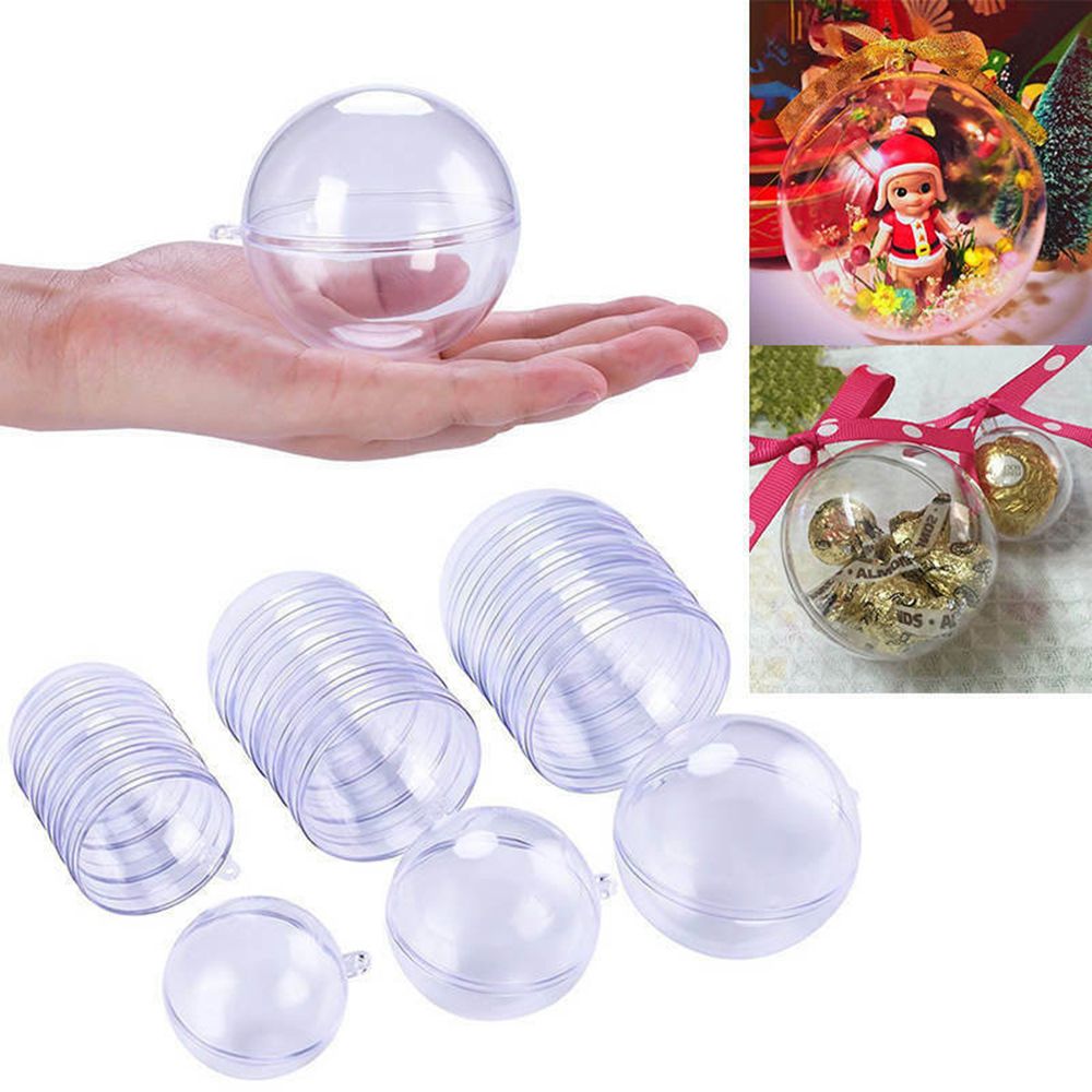 15PCS Packed Lastics Ball Transparents Ball Can Be Filled