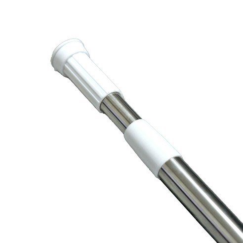 Home-like Simple Installation Stainless Steel Shower Curtain