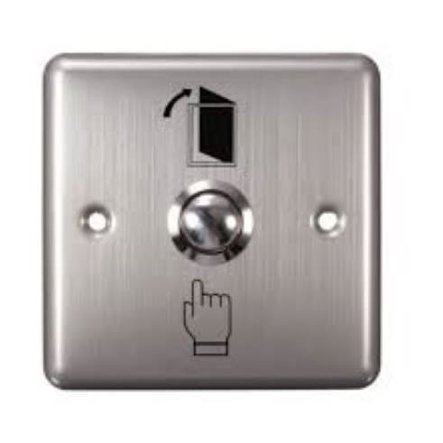 Exit Button - Stainless