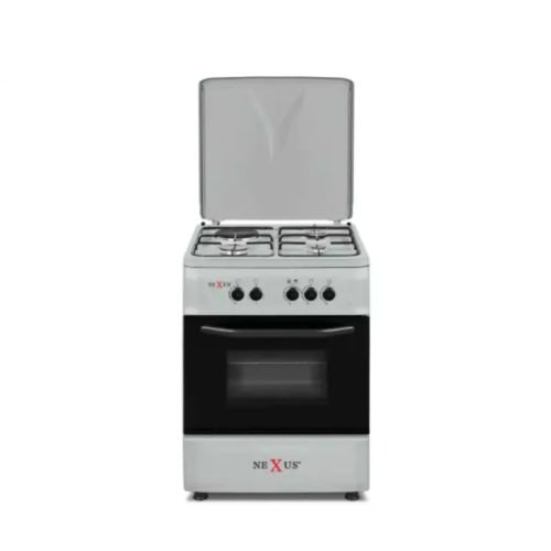 Gas Cooker - 3 Gas Burners + 1 Electric Hotplate - Nx-6004s