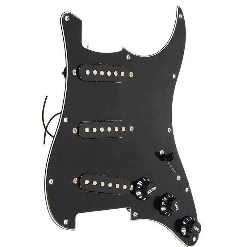 Electric Guitar Pickguard Pickups Circuit Guitar Single Panel Plate For Fender Strat Repair Tool parts Replacement