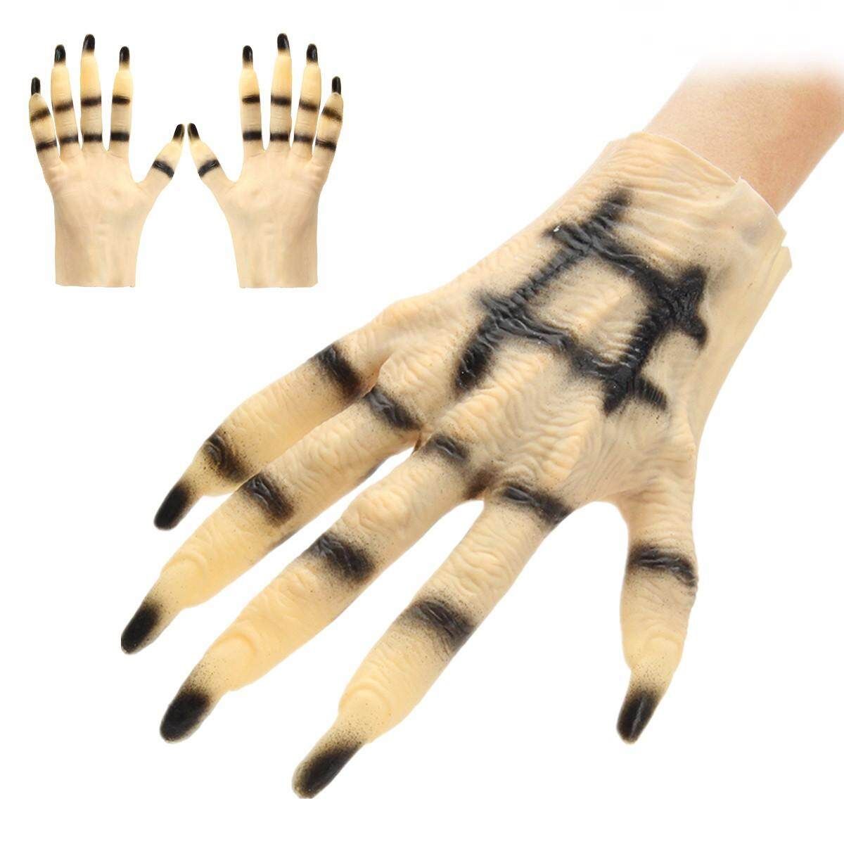 Halloween Cosplay Horror Monster Devil Wolf Paws Claws Hand Latex Unisex