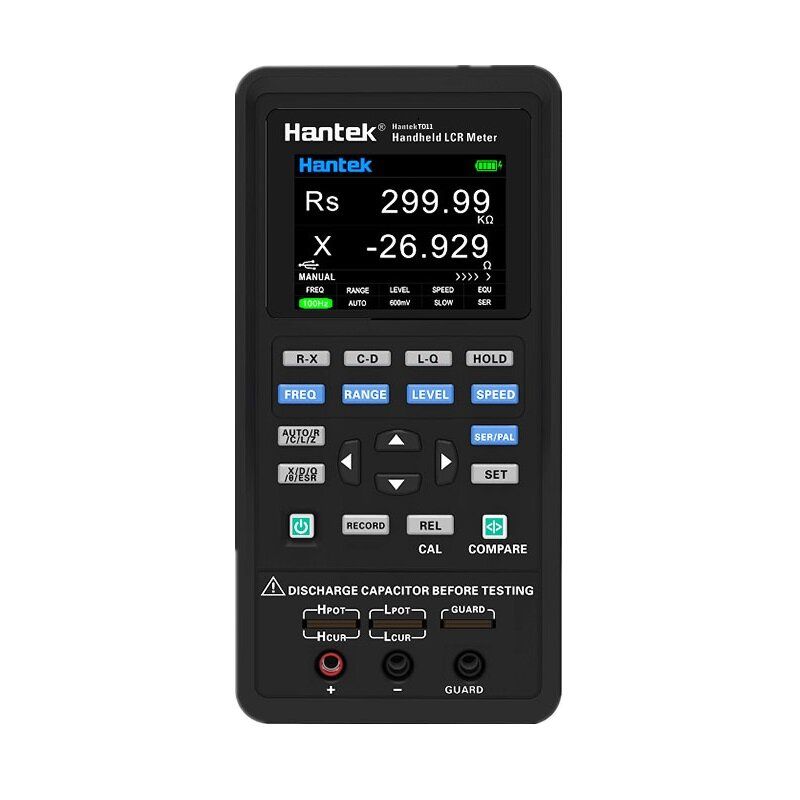 Hantek Digital LCR Meter Portable Handeld Inductance