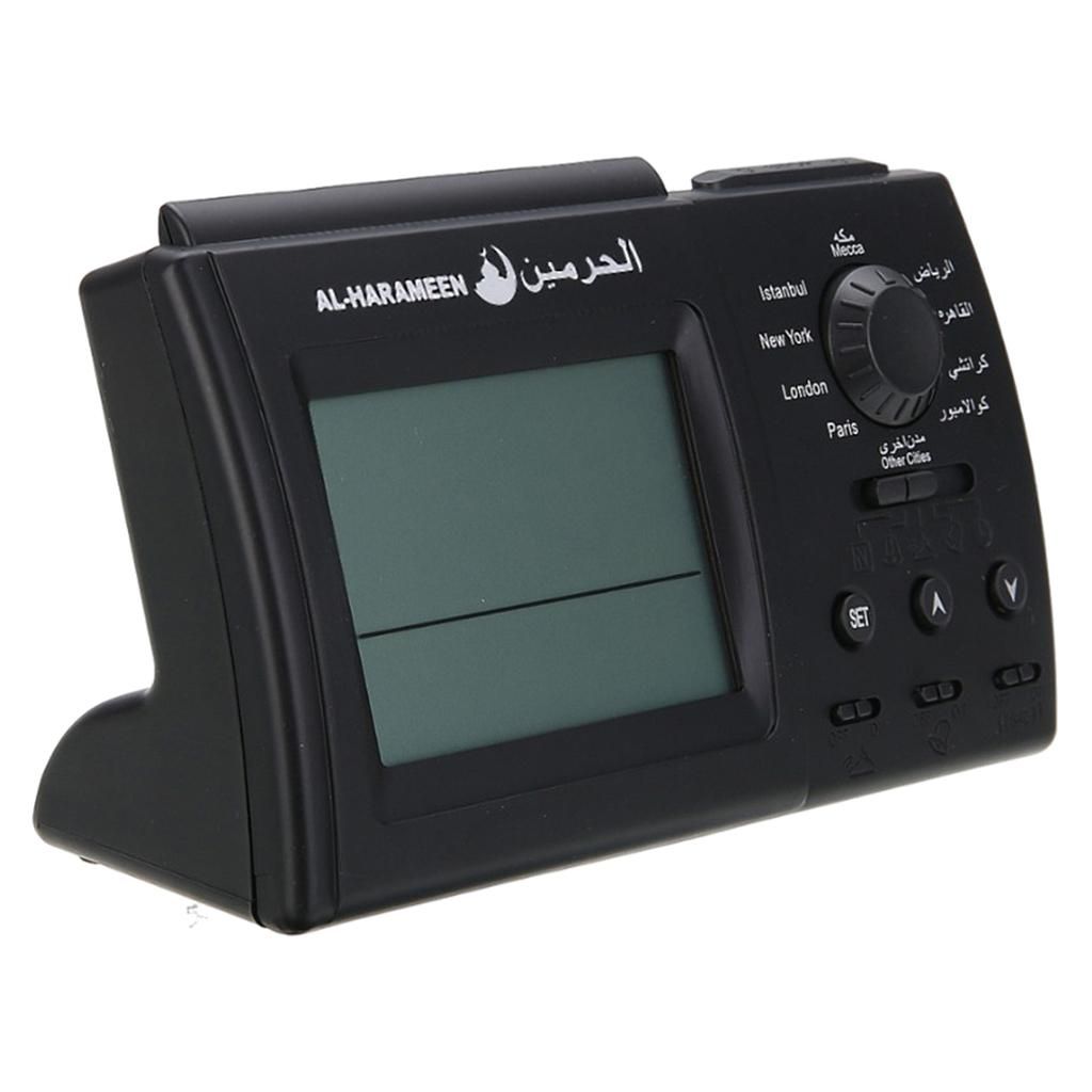 Automatic Azan Clock Islamic Prayer Alarm Clock Mosque Table Home