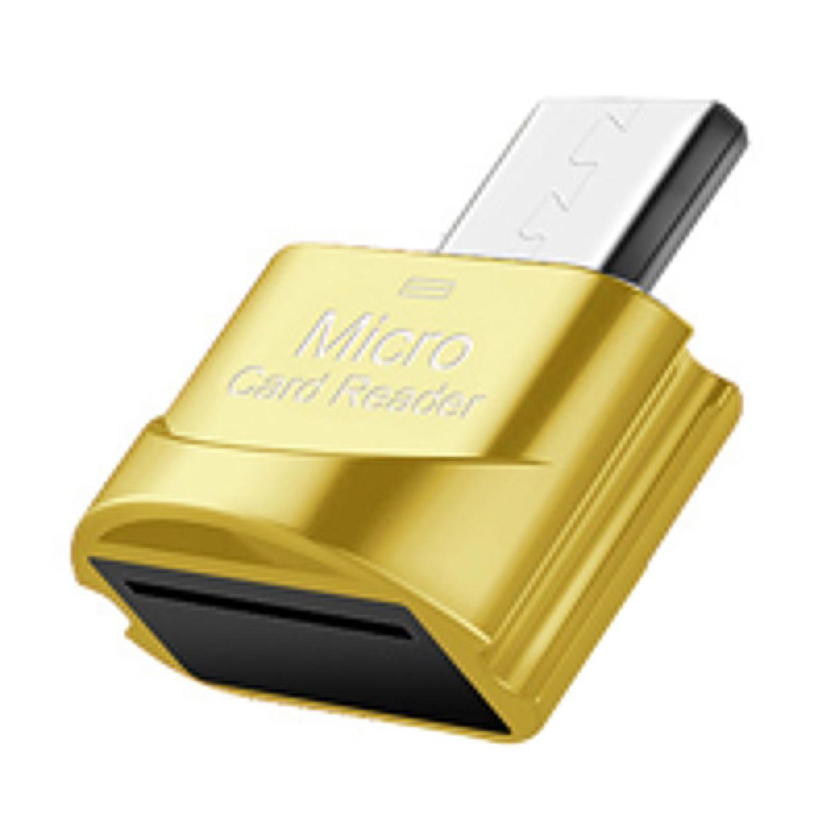 Card Reader Convenient Mini Zinc Alloy High Speed-Golden