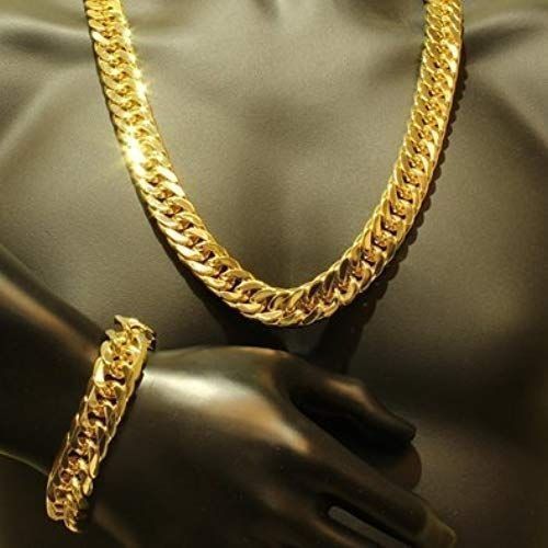 Cuban Link Chain With Bracelet