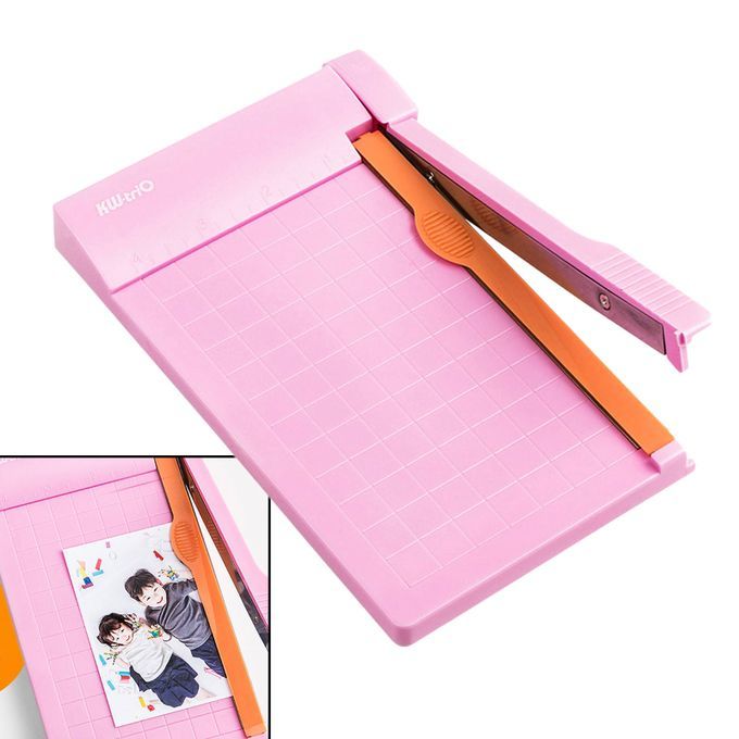 Paper Trimmer  Board Photo  For Card Coupon Pink