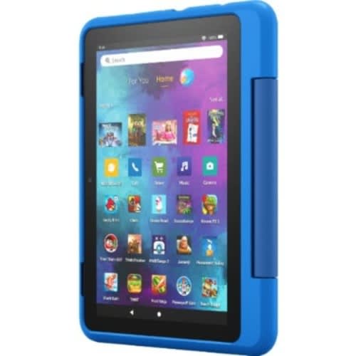 Amazon Fire Hd 8 Kids Pro Tablet - 8" Hd+ 32gb - 10th Gen - Proof Case - Blue Pouch