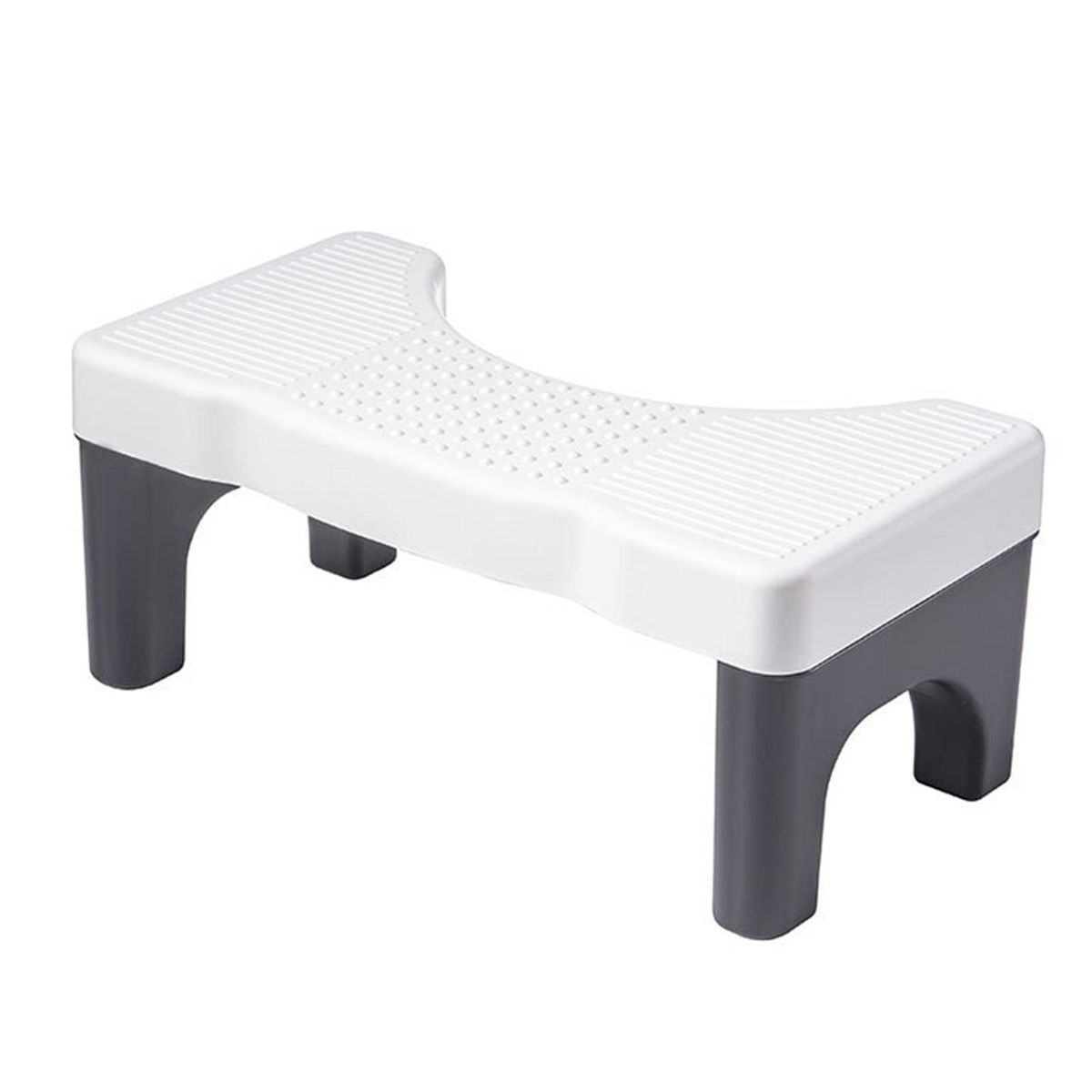 Pregnant Women Potty Stool Squatease Portable Non-slip Toilet for Ages Black White