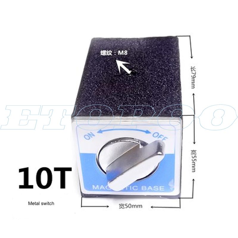 Switch Magnetic Table Base 6T 8T 10T 12T 7k V Type