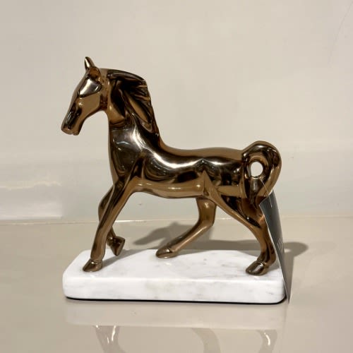 Vento Furniture Horse Decorative Object Trinket - Bronze