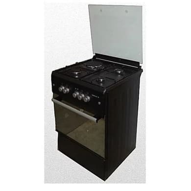 6060 Gas Cooker - 4b M4 - Black