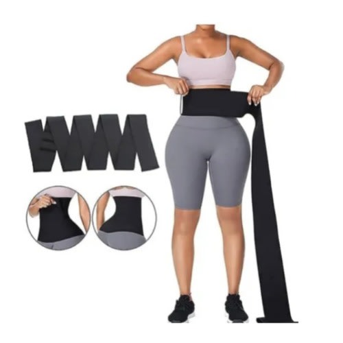 Tummy Wrap Waist Trainer  -One Size Fit All