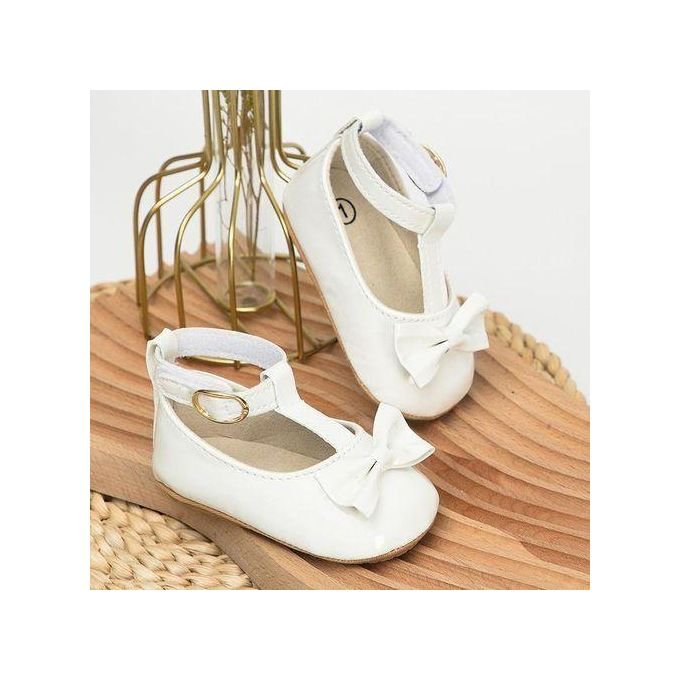 Fashion Party Baby Princess Flat Shoes Newborn Soft Rubber Sole Walking Shoes