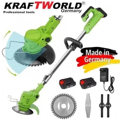 Kraft World Cordless Brush Cutter - 36v - 600w