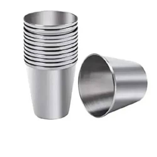 Stainless Steel Communion Cups - 24 Pcs - 30ml
