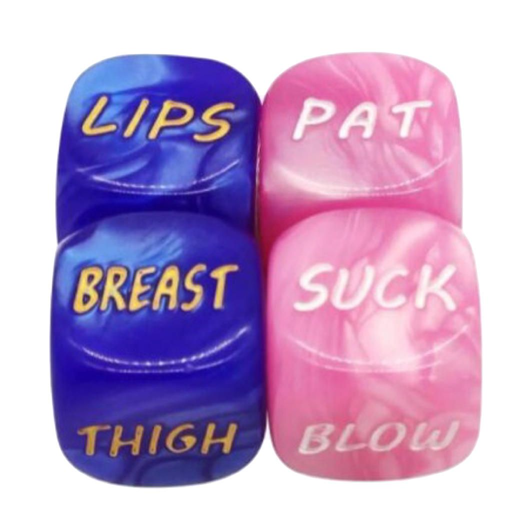 Pack Of 4 Sex Dice Fun Adult  Love Supply Gift Funny Game For