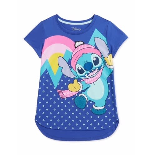 Lilo & Stitch Girls Holiday Graphic T-shirt