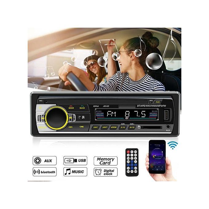 Car Bluetooth MP3 Player Plug Card USB Car Radio Instead