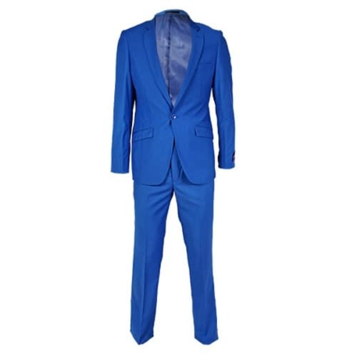 The Wardrobe Refined Men's Suit - Blue
