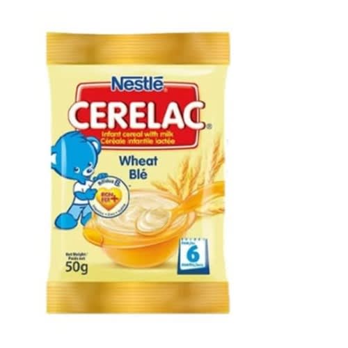 Nestle Cerelac - Wheat Care - 50g X 10 Sachets