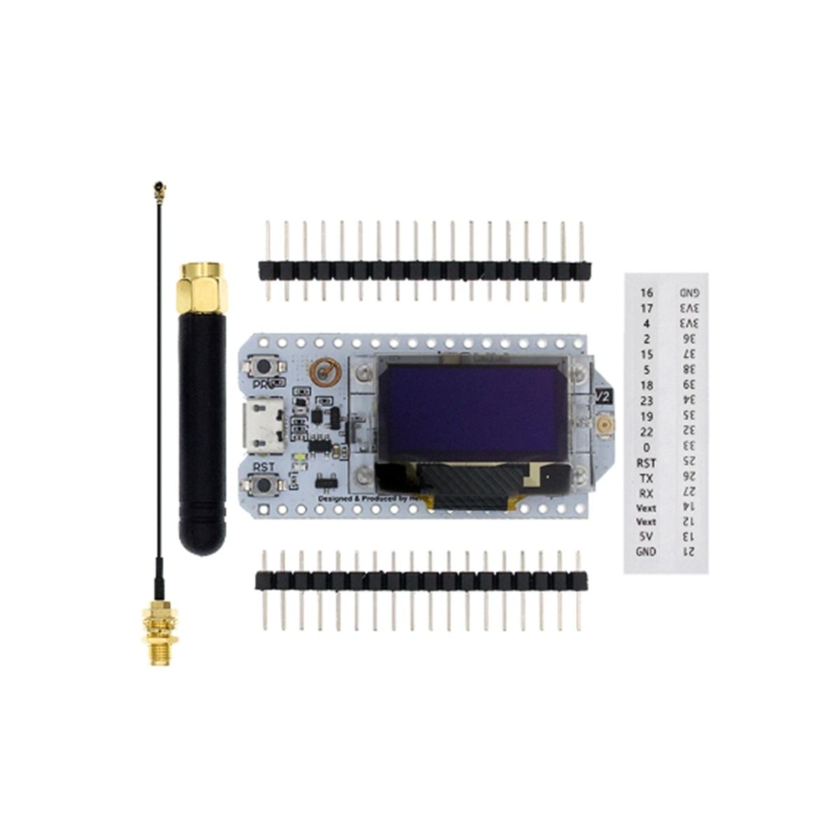 SX1276 SX1278 ESP32 LoRa 868MHz/915MHz 0.96 Inch Blue OLED Display Bluetooth WIFI Kit 32 Development Board