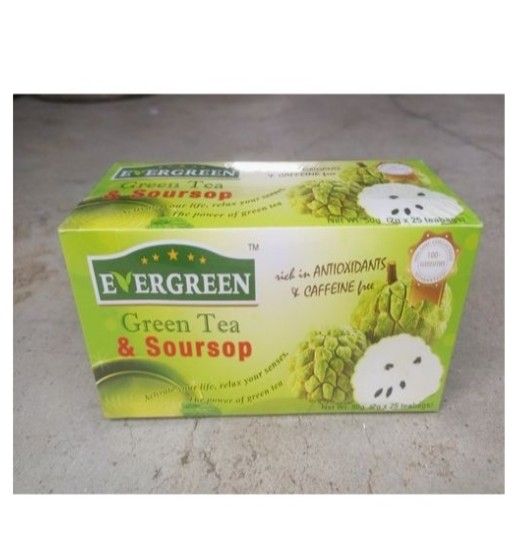 Health Medicinal Green Tea With Soursop