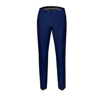 Men's Smart Trousers - Navy Blue