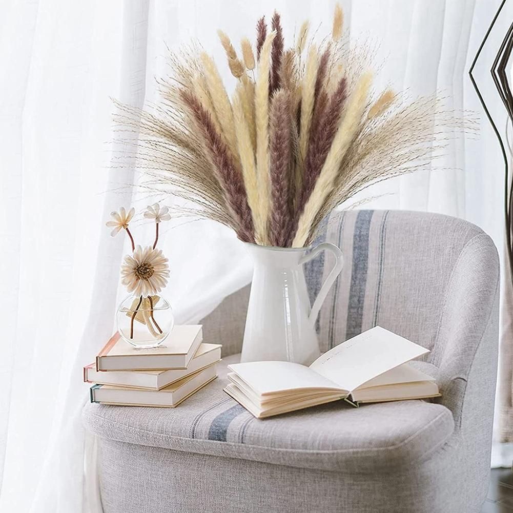 Pampas Grass,Pampas Grass Decoration Dried Flowers,Pampas