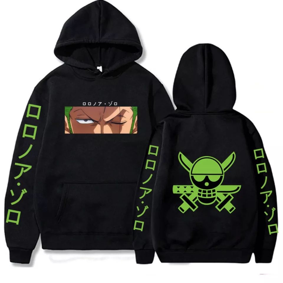 Zoro Roronoa Amine Printed Hoodie