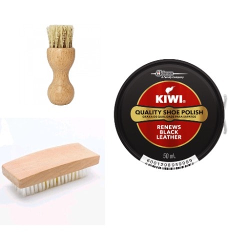 Shoe Polish And Accessories Set - 3-in-1