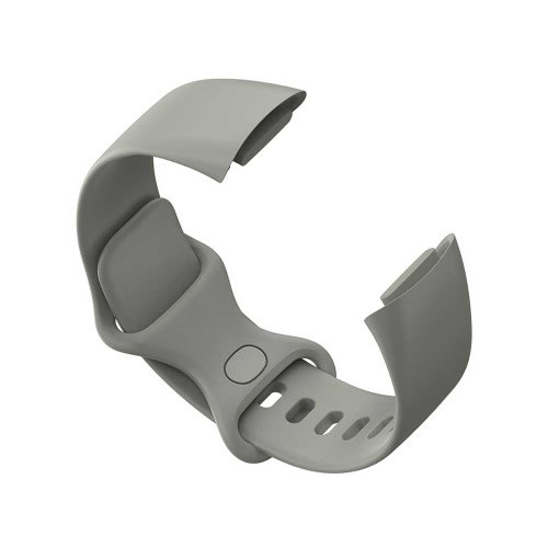 Replacement Silicone Watch Strap Band For Fitbit Charge 5 Grey