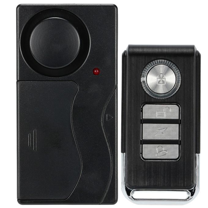 Wireless Remote Control Vibration Alarm Home House Security