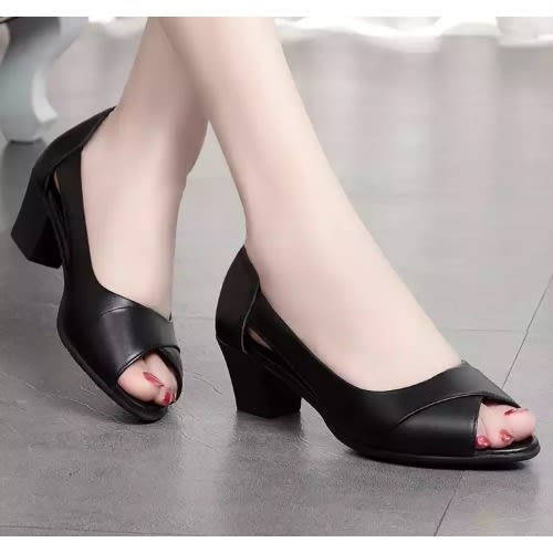 Open Toe Court Shoes