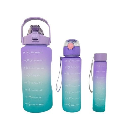 Sports Water Bottle- 3 In 1
