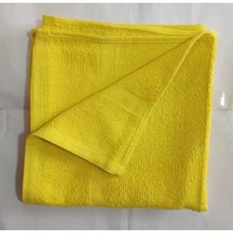 100% Cotton Student Towel - 20" X 32" - Yellow