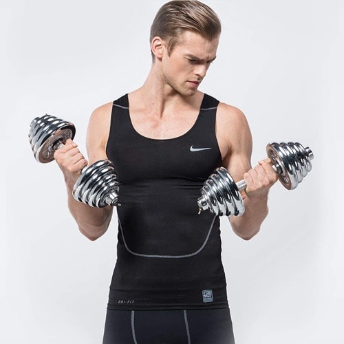 20kg Chrome Dumbbell + Case