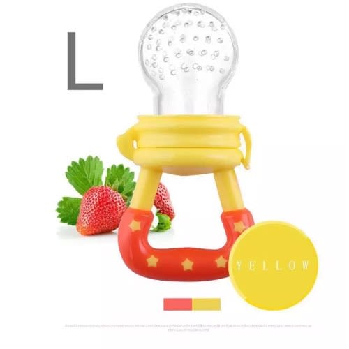 Baby Fruit Feeder Pacifier - Yellow