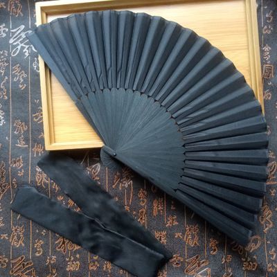 Dance Style Vintage Fans Arrivals 1PC Wedding Folding New Party Fan Chinese Black Hand Favor