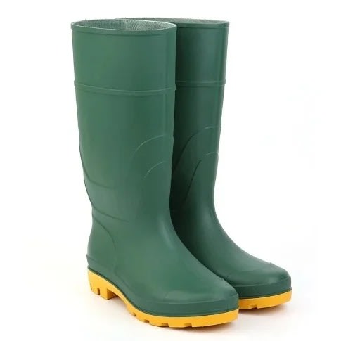 Rubber Rain Boot - Waterproof - Green
