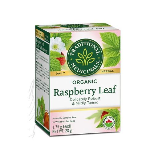 Raspberry Leaf Herbal Wrapped Tea Bags,16Ct