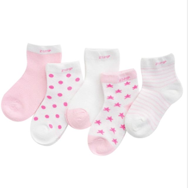 5pairs/lot NewBorn Baby Socks Thicken Cotton Newborn Socks
